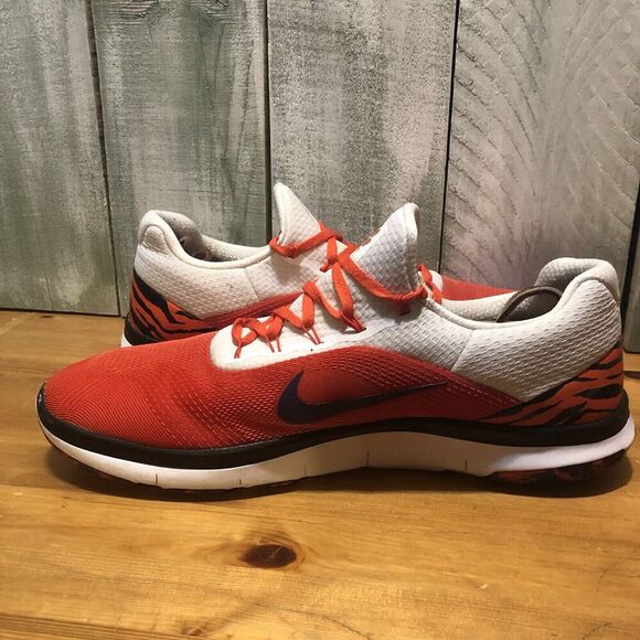 Nike Free Trainer V2 Shoes Men's 14 Week Zero "Clemson Tigers" AA0881-803 - Picture 8 of 13
